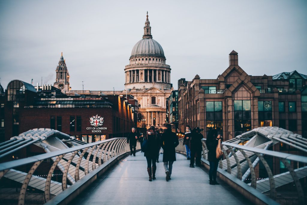 Millenium Bridge and St Paul's