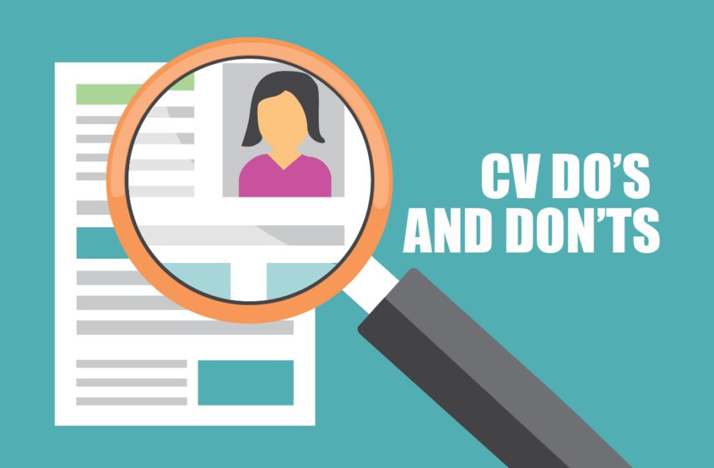 CV do's and don'ts