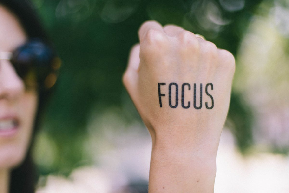 to be focused